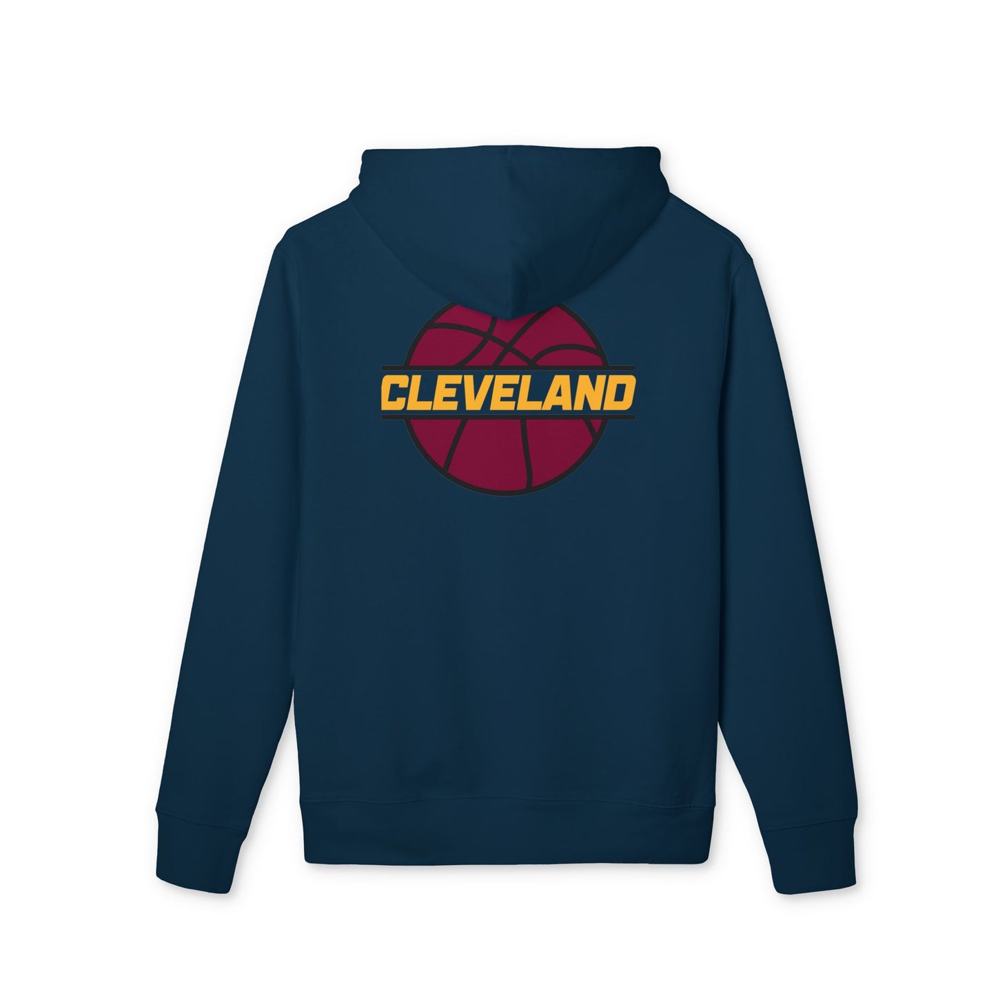 Cleveland Basketball Hoodie — Retro Logo Pullover