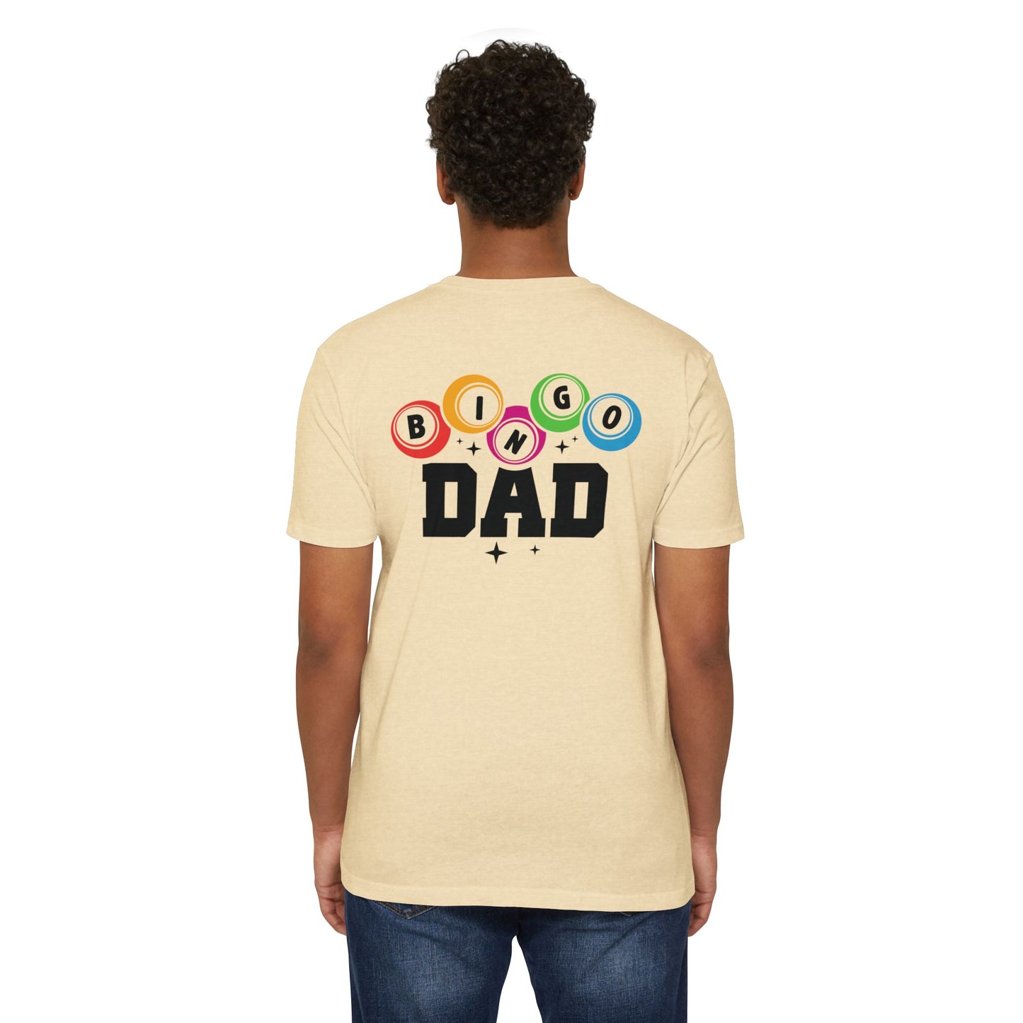 Bingo Dad T-Shirt — Retro Bingo Balls Father's Day Tee