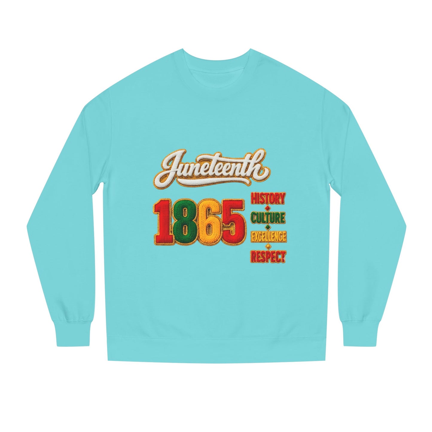 Juneteenth 1865 Sweatshirt — History • Culture • Resilience • Respect