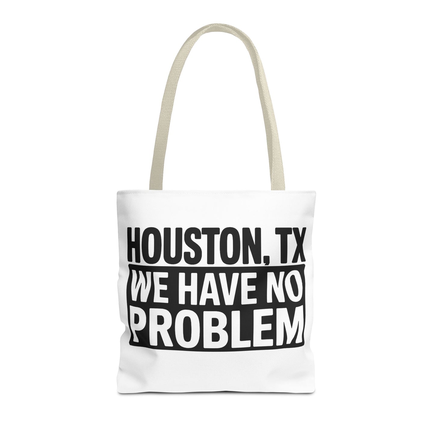 Houston TX Tote Bag — 'We Have No Problem' Graphic Market Tote