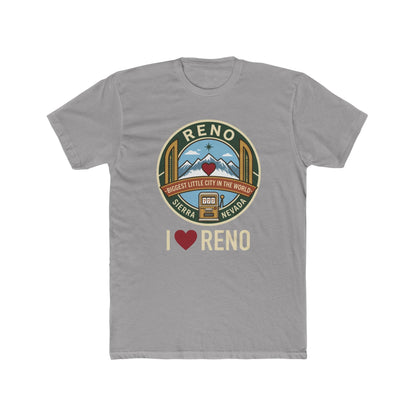 Reno Vintage Badge T-Shirt — I  Reno Retro Cityscape Tee