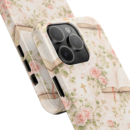 Blooming Blessings Phone Case | Christian Floral iPhone Case