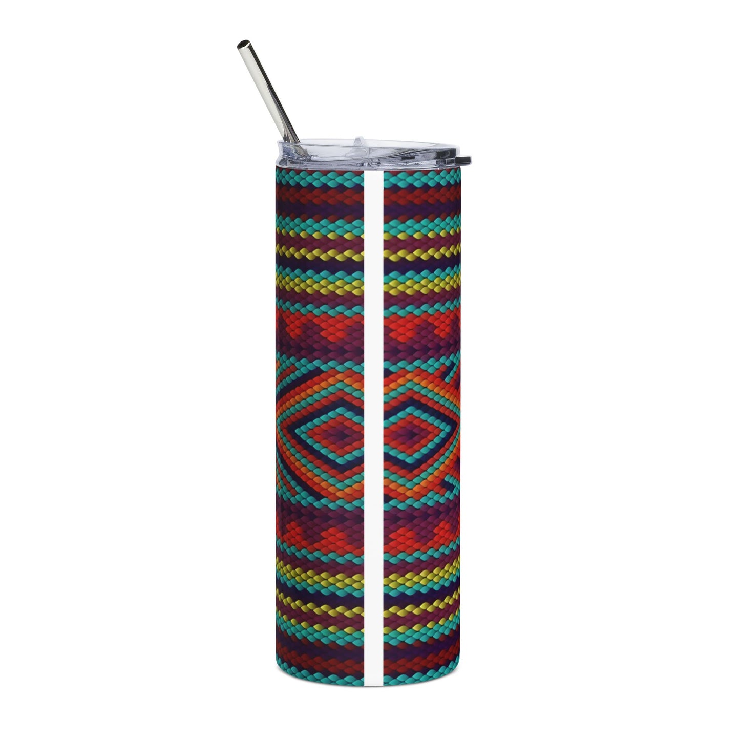 20oz Black Pride Stainless Steel Tumbler — "Never Apologize for Your Black" Insulated Cup