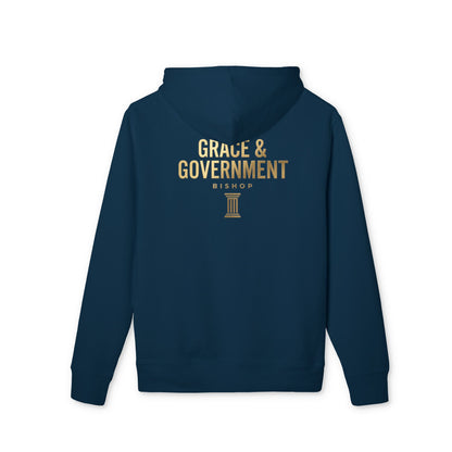 Grace & Government Bishop Hoodie — Faith-Inspired Pullover