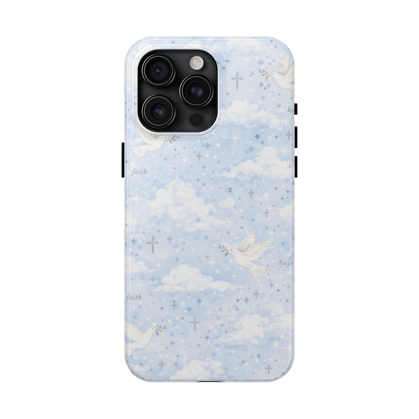Hope Faith Phone Case | Christian floral iPhone Case