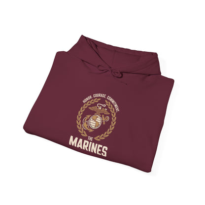 Honor Courage Commitment The Marinesk Hoodie
