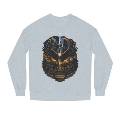 9/11 Memorial Sweatshirt — Never Forget Tribute Crewneck
