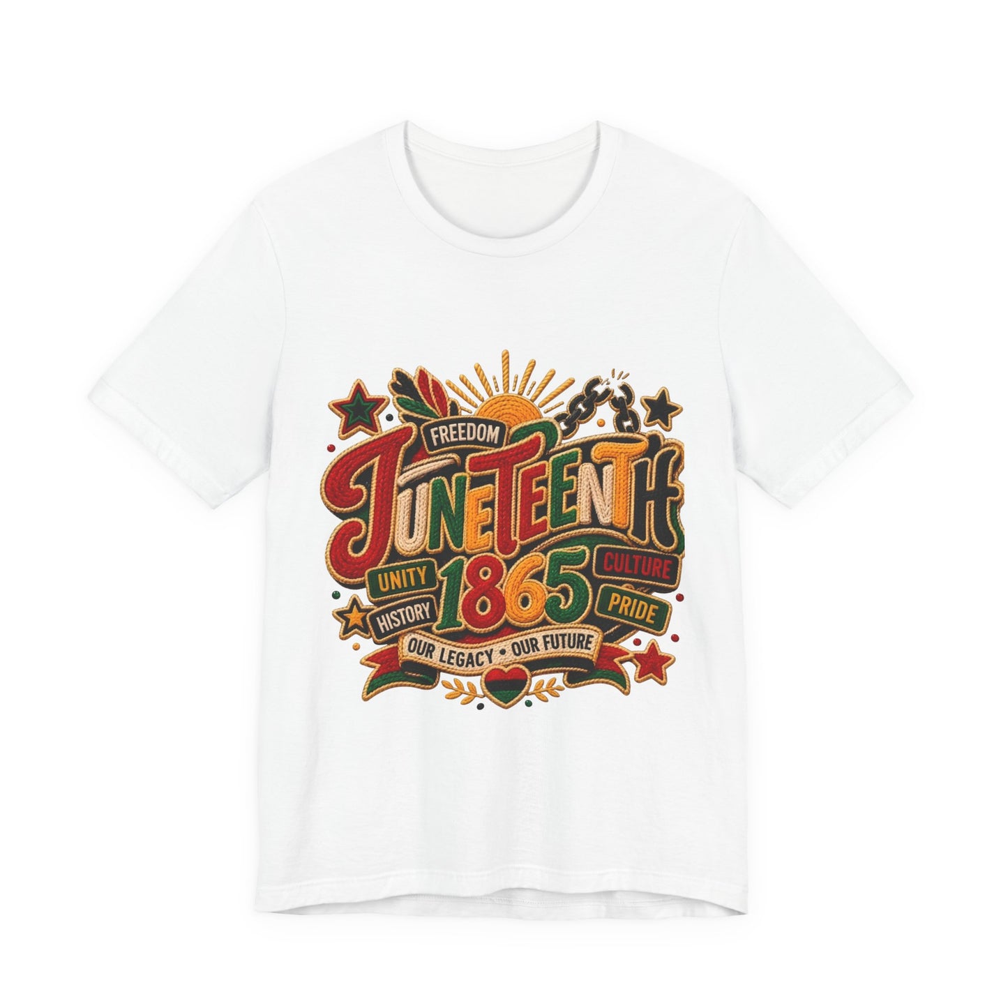 Juneteenth 1865 Celebration T-Shirt — Freedom, Unity & Pride Tee