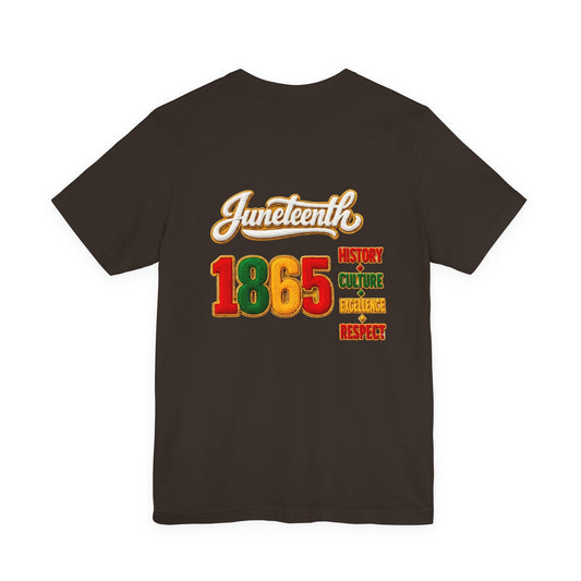 Juneteenth 1865 Tee — History • Culture • Excellence • Respect T-Shirt