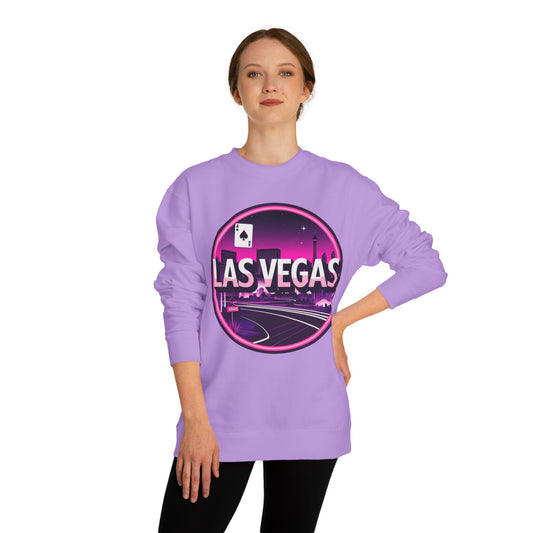 Las Vegas Retro Neon Crewneck Sweatshirt
