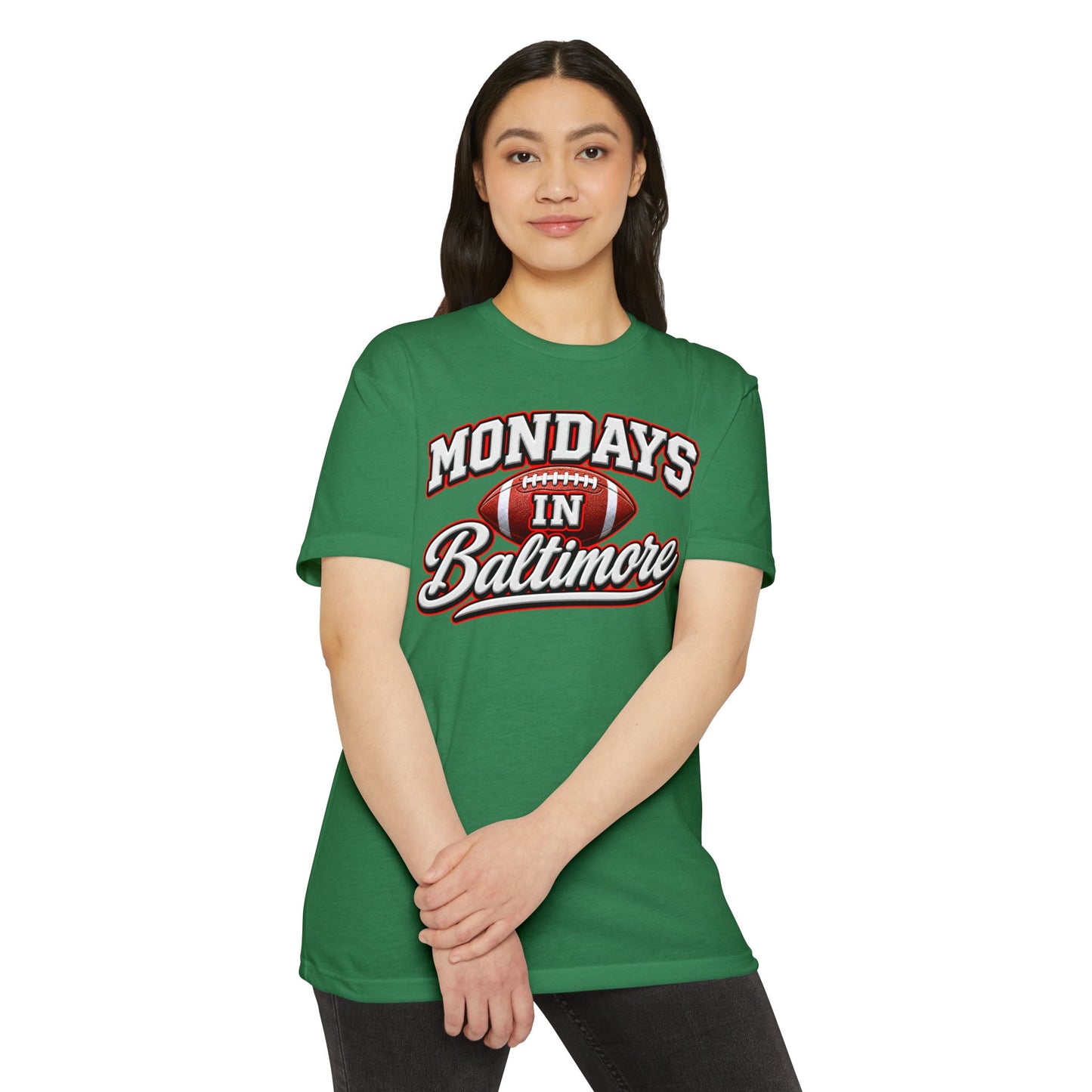 T-Shirt — Mondays in Baltimore Football Tee