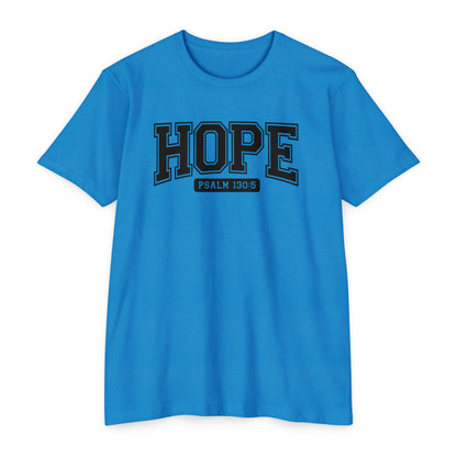Hope Psalm 130:5 T-Shirt — Inspirational Faith Tee
