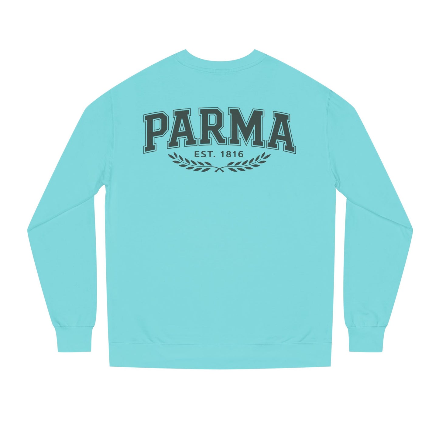 Parma Vintage Crewneck Sweatshirt — 'PARMA EST. 1816' Collegiate Pullover