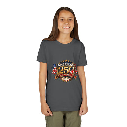 America's 250th Anniversary Youth Tee - Patriotic 1776–2026 Celebration Shirt