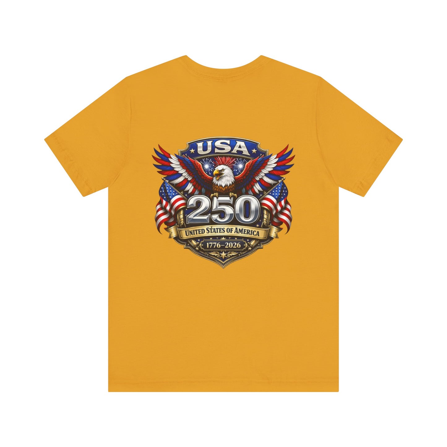 USA 250th Anniversary Eagle T-Shirt — 1776–2026 Patriotic Flag Tee