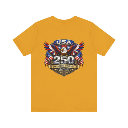 USA 250th Anniversary Eagle T-Shirt — 1776–2026 Patriotic Flag Tee