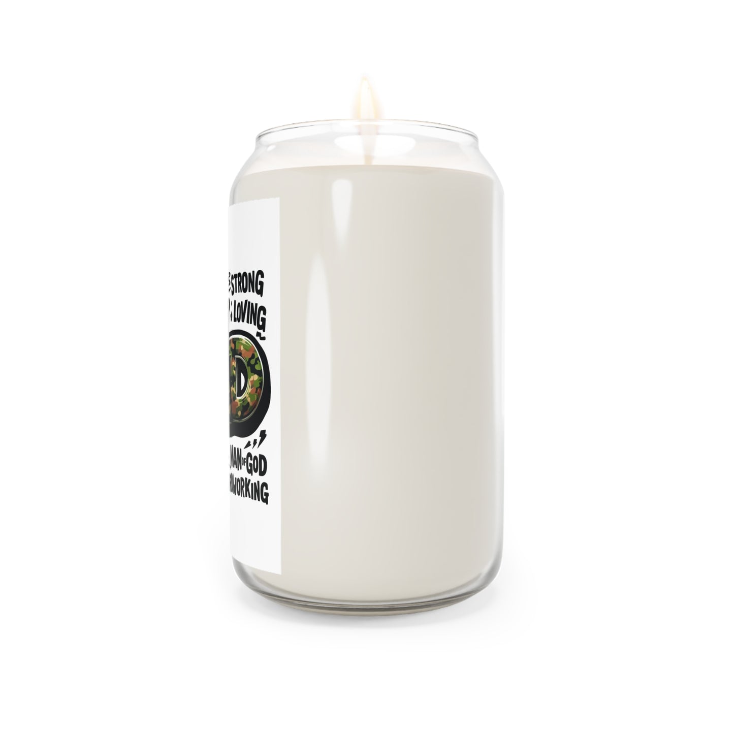 Dad Tribute Soy Candle — 13.75oz Scented Jar (Funny, Strong, Loving)