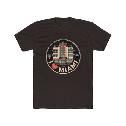 Miami Art Deco T‑Shirt — I  Miami Retro Travel Tee