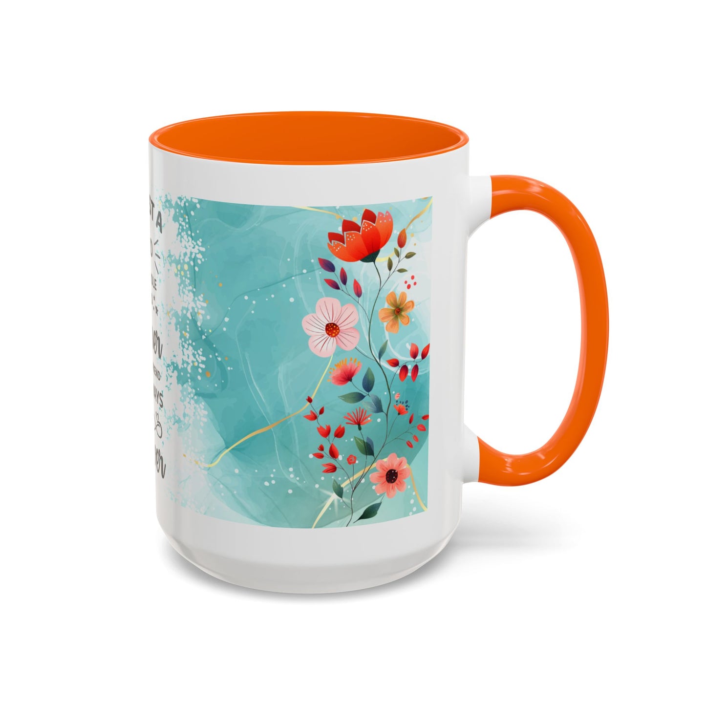 Mother Coffee Mug — “Not Just a Word but a Whole World” Floral Gift (11/15oz)
