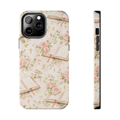 Blooming Blessings Phone Case | Christian Floral iPhone Case
