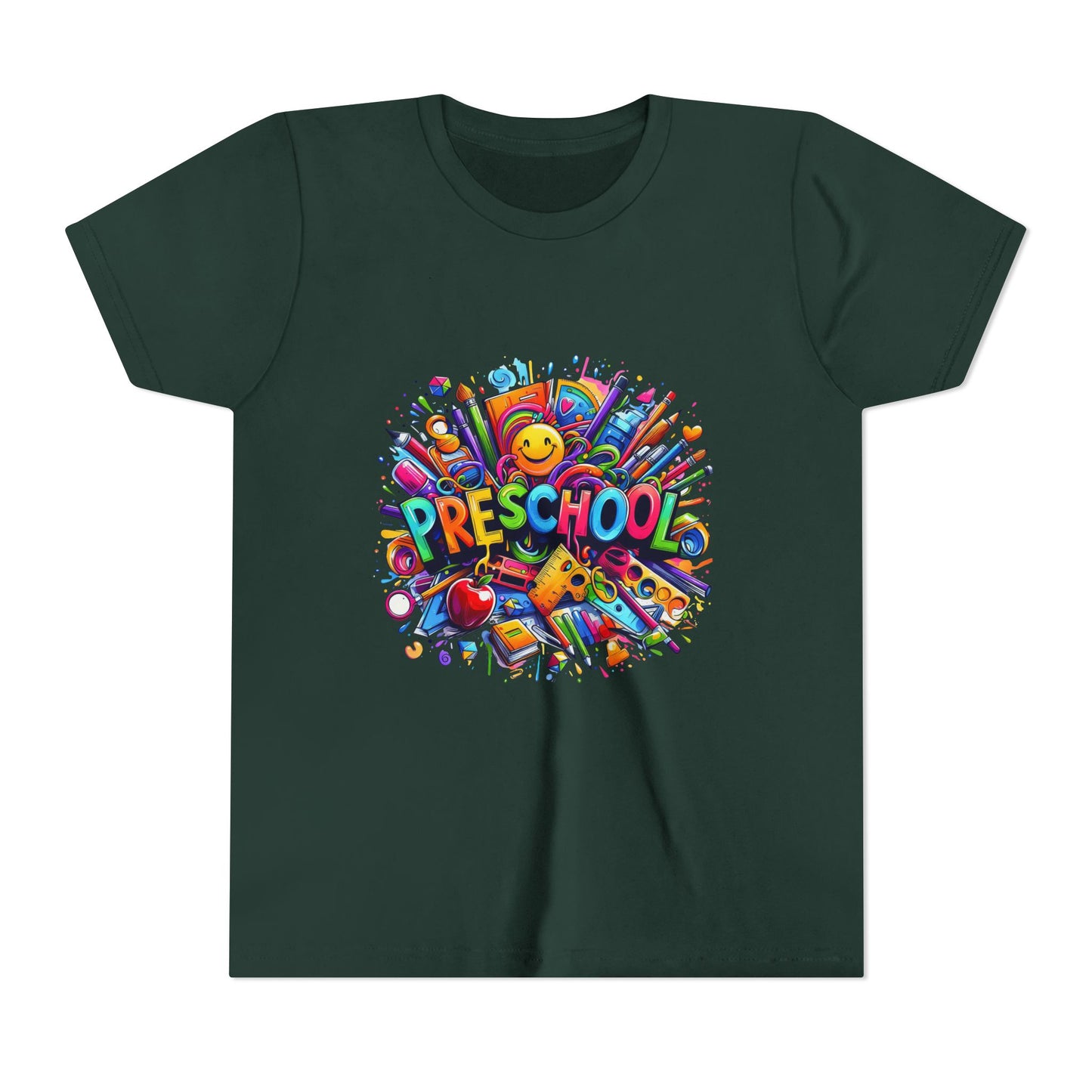 Preschool Kids T-Shirt — Colorful Preschool Design