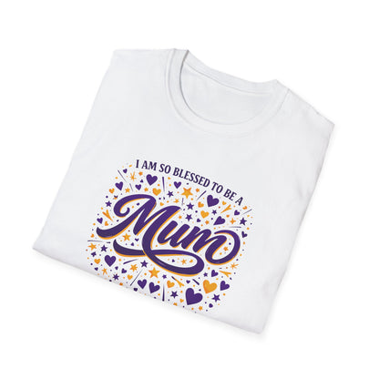 "I Am So Blessed To Be A Mum" T-Shirt