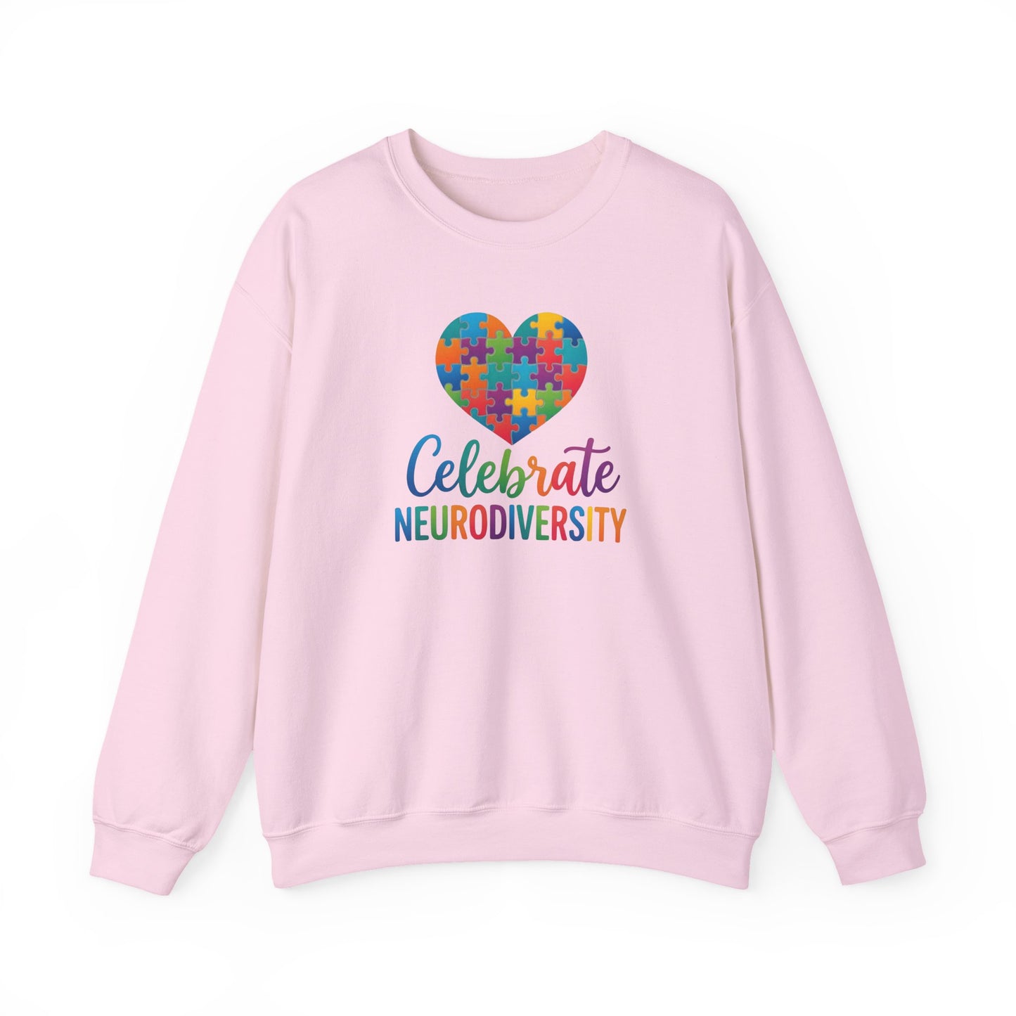 Celebrate Neurodiversity  Crewneck Sweatshirt