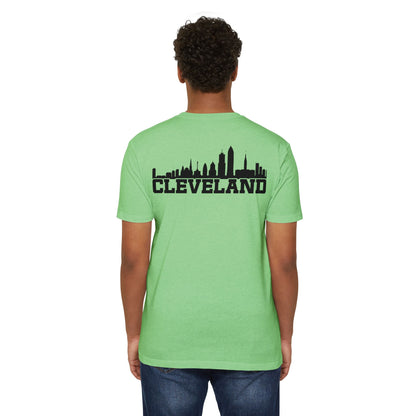 Cleveland Skyline T-Shirt — Retro City Silhouette Tee