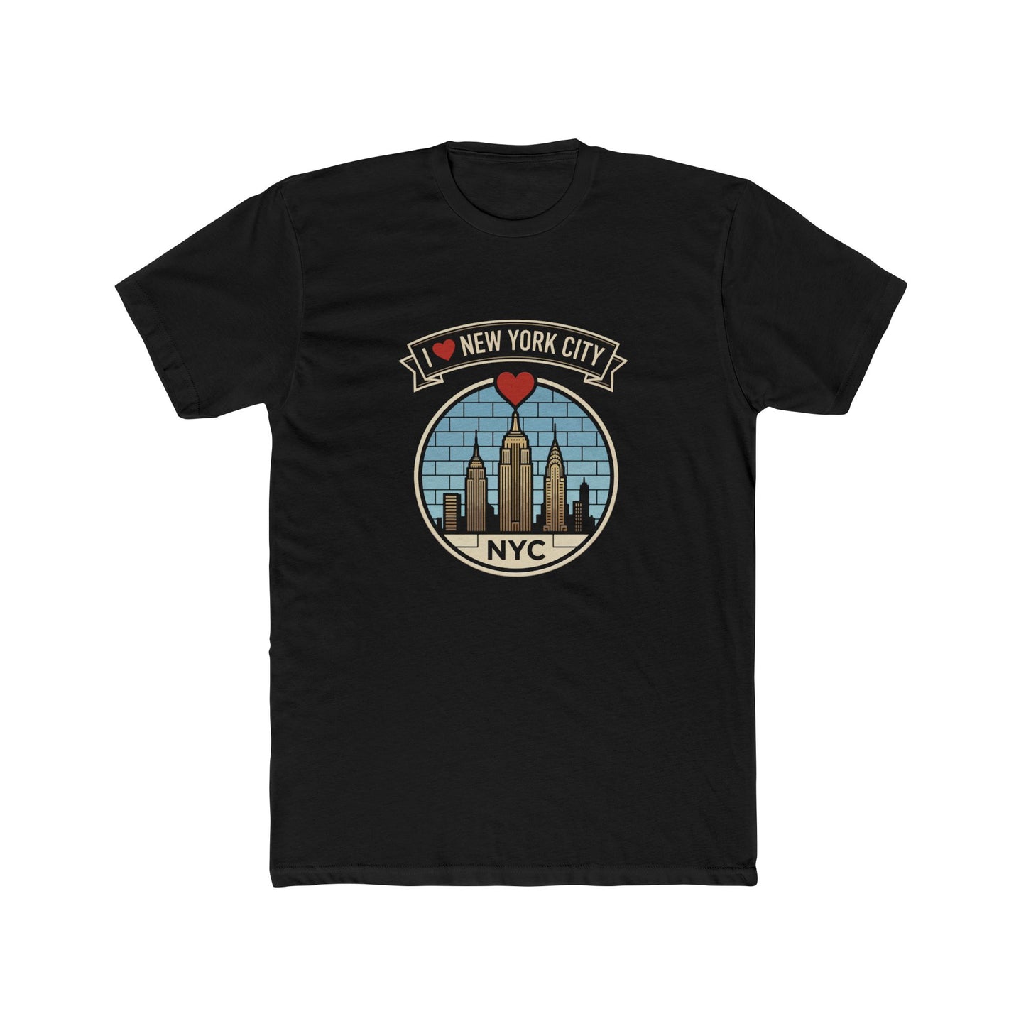 NYC Skyline T-Shirt — I  New York City Graphic Tee