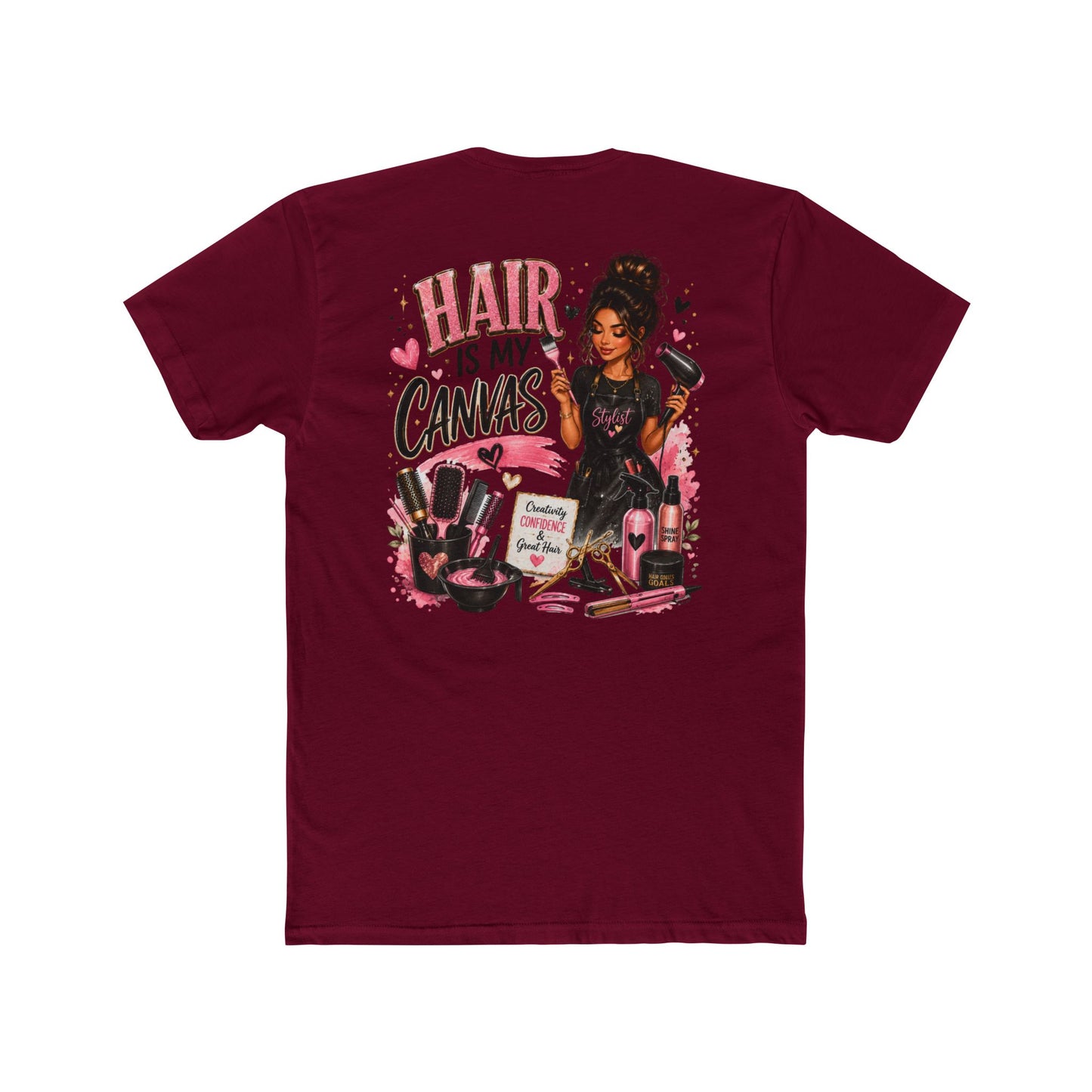 Hair Is My Canvas T‑Shirt