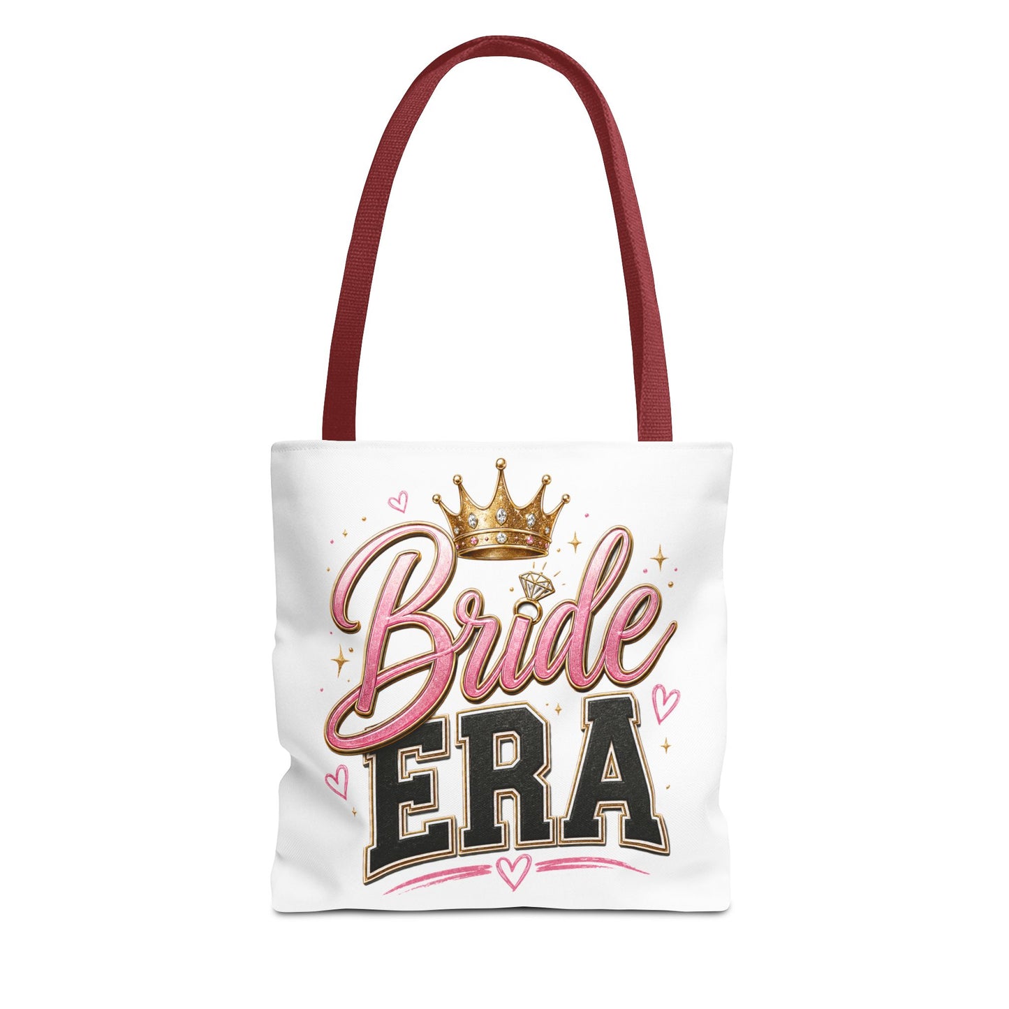 Bride Era Tote Bag — Bachelorette Bride Crown Tote for Bridal Shower & Wedding Weekend