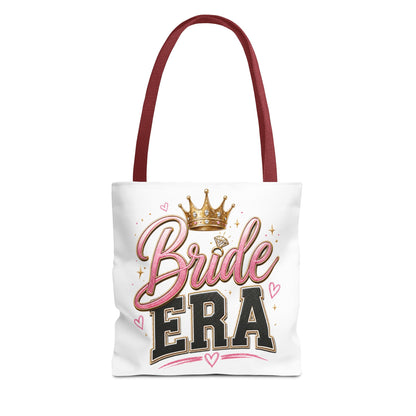 Bride Era Tote Bag — Bachelorette Bride Crown Tote for Bridal Shower & Wedding Weekend
