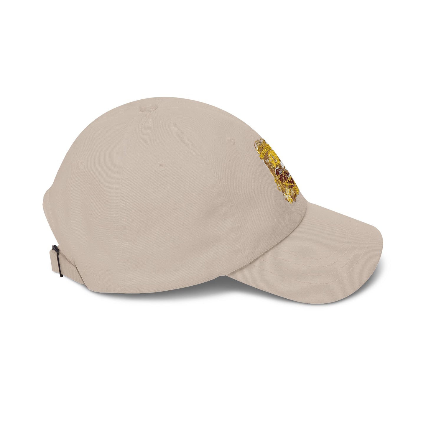 Dad Cap with Vintage Gold 'Classic' Portrait — Retro Father's Day Baseball Hat