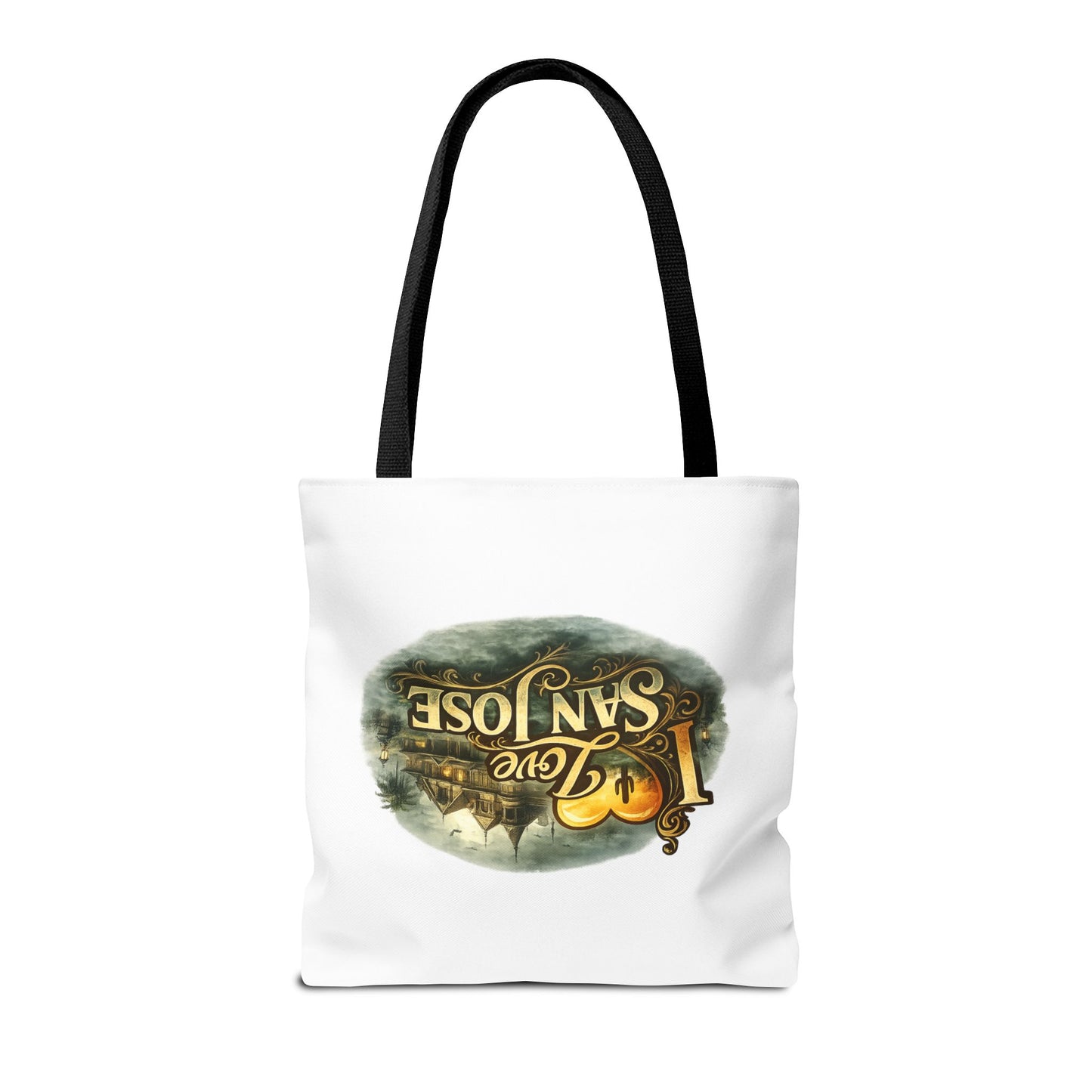 San Jose Tote Bag — "I Love San Jose" Scenic Logo Tote