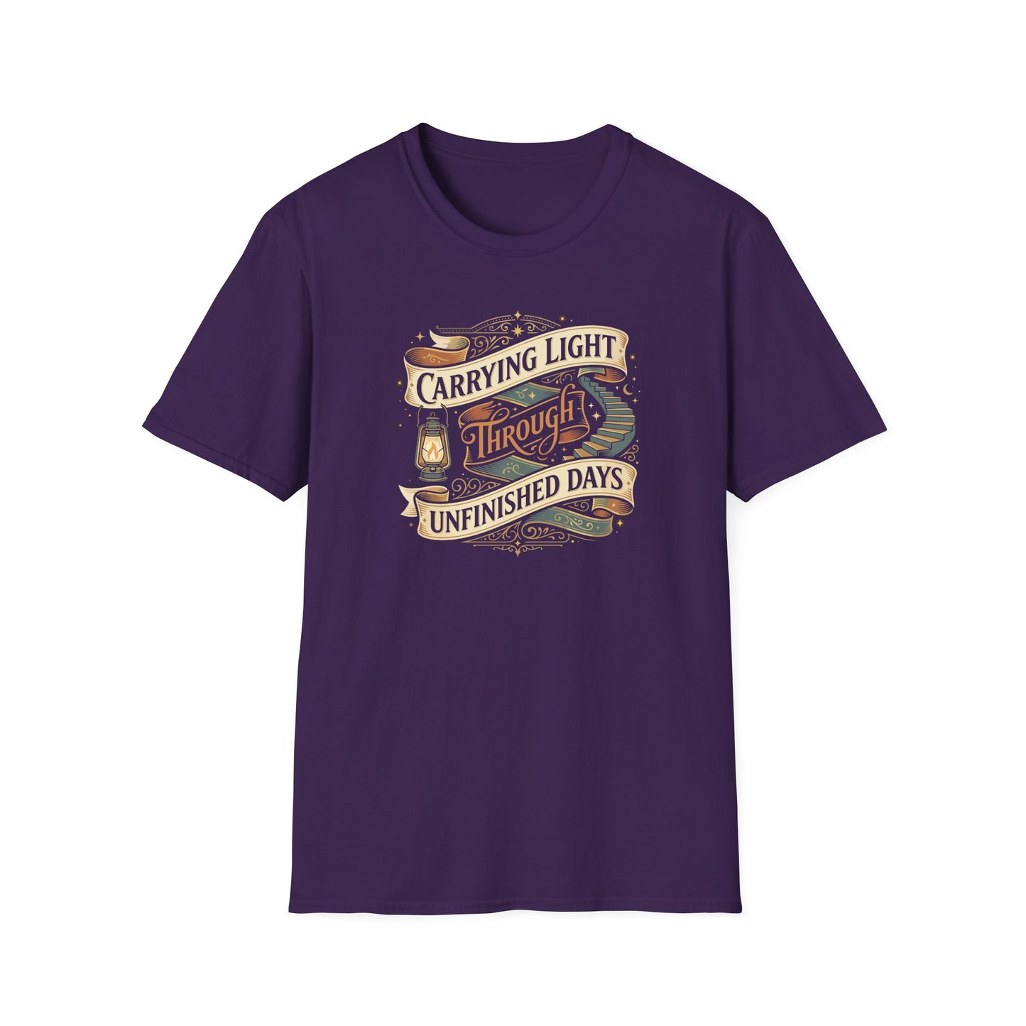 Carrying Light Through Unfinished Days T-Shirt