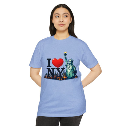 I  NY Statue of Liberty T-Shirt — New York City Souvenir Tee