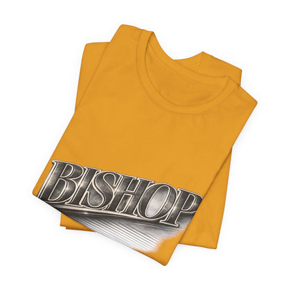 Bishop Retro Chrome Logo T‑Shirt