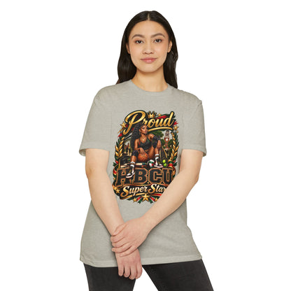 HBCU Proud T-Shirt — "Proud HBCU Super Star" Graphic Tee