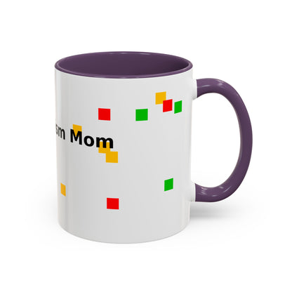 Autism Proud Mom Accent Coffee Mug – 11/15oz Color Accent