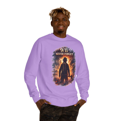 9/11 Never Forget Firefighter Sweatshirt