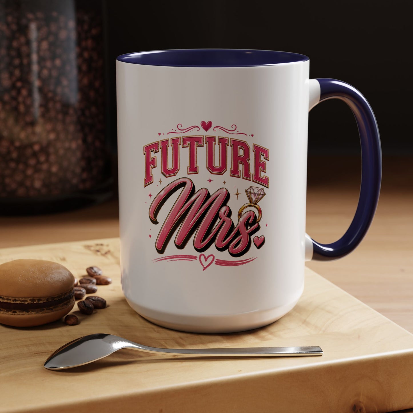 Future Mrs. Accent Coffee Mug — Bridal Bachelorette Gift (11/15oz)