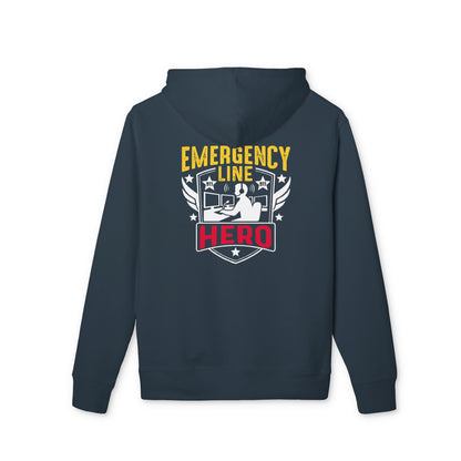 Emergency Line Hero Hoodie — EMS Dispatcher Tribute Pullover