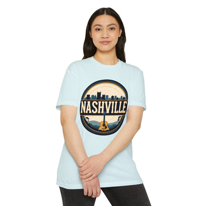 Nashville Skyline Guitar T-Shirt