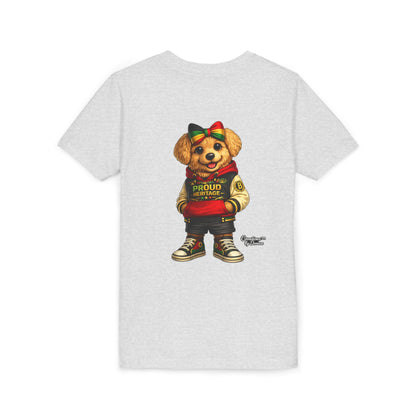 Kids Rasta Bear 'Proud Heritage' Tee