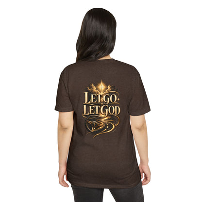 Let Go Let God T-Shirt — Inspirational Christian Faith Tee