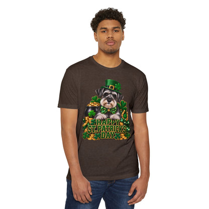 St. Patrick's Day Schnauzer T-Shirt