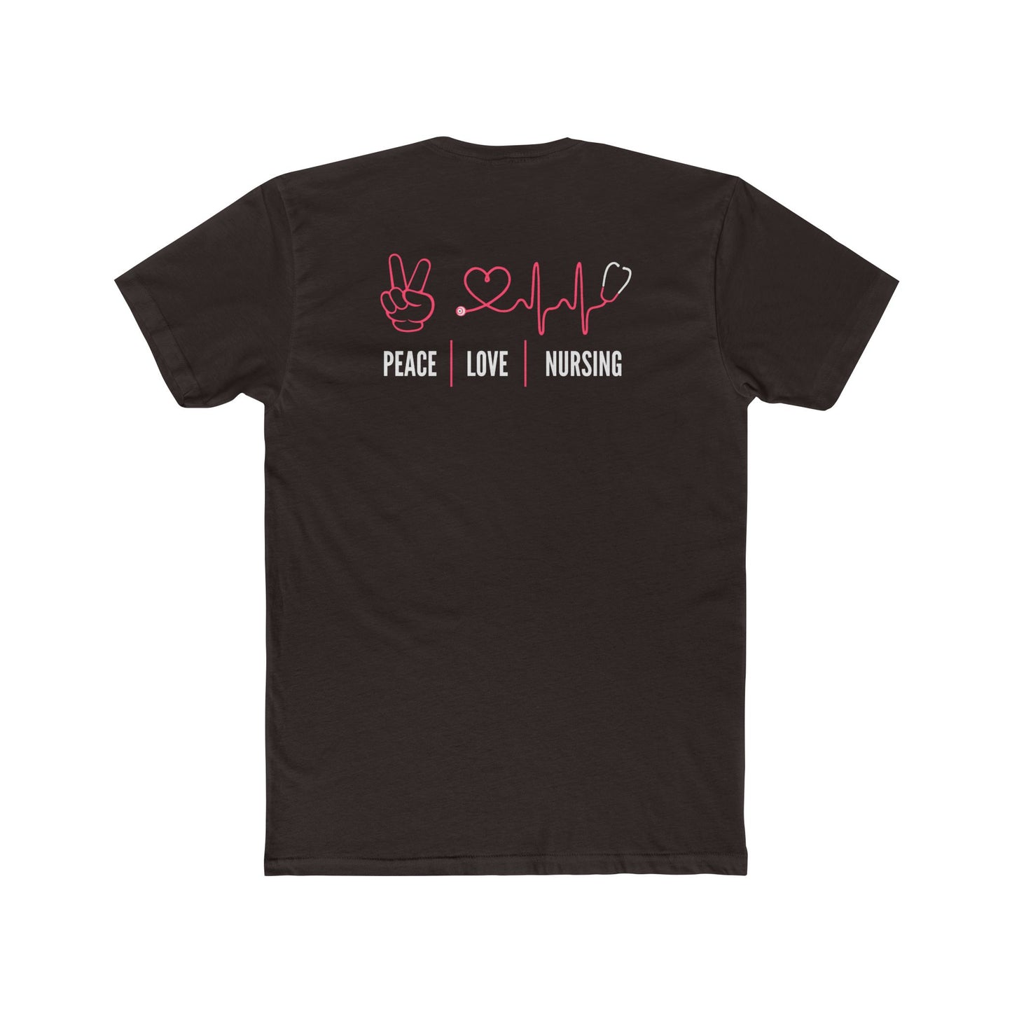 Nursing Tee — Peace Love Nursing Graphic Shirt