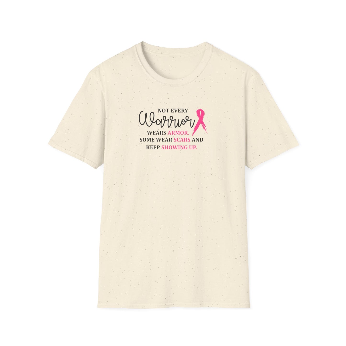 Not Every Warrior Wears Armor Breast Cancer Warrior T-Shirt