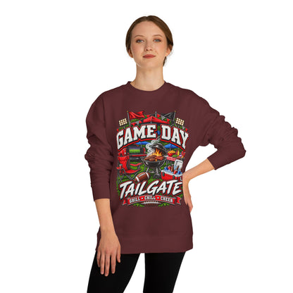 Game Day Tailgate Sweatshirt – Grill, Chill & Cheer Crewneck