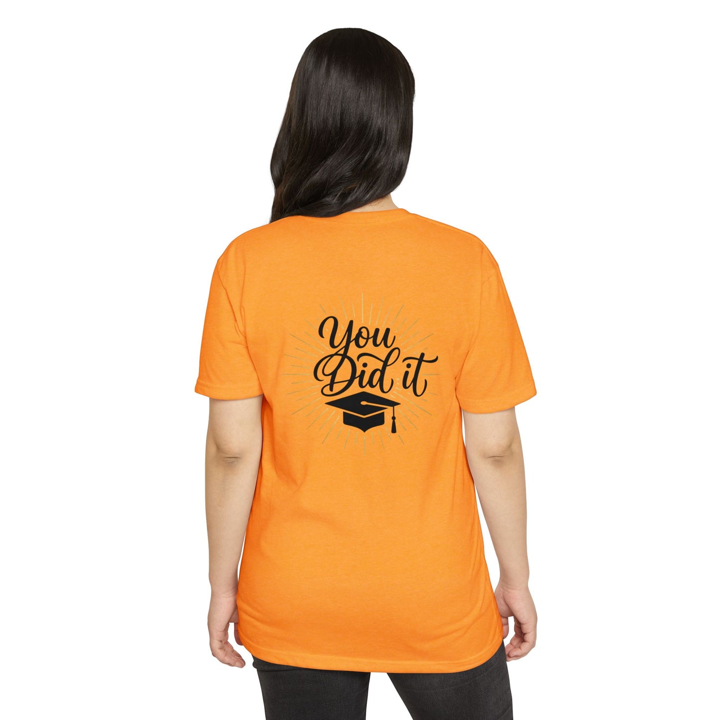 You Did It Graduation T-Shirt — Congrats Grad Tee with Cap Graphic